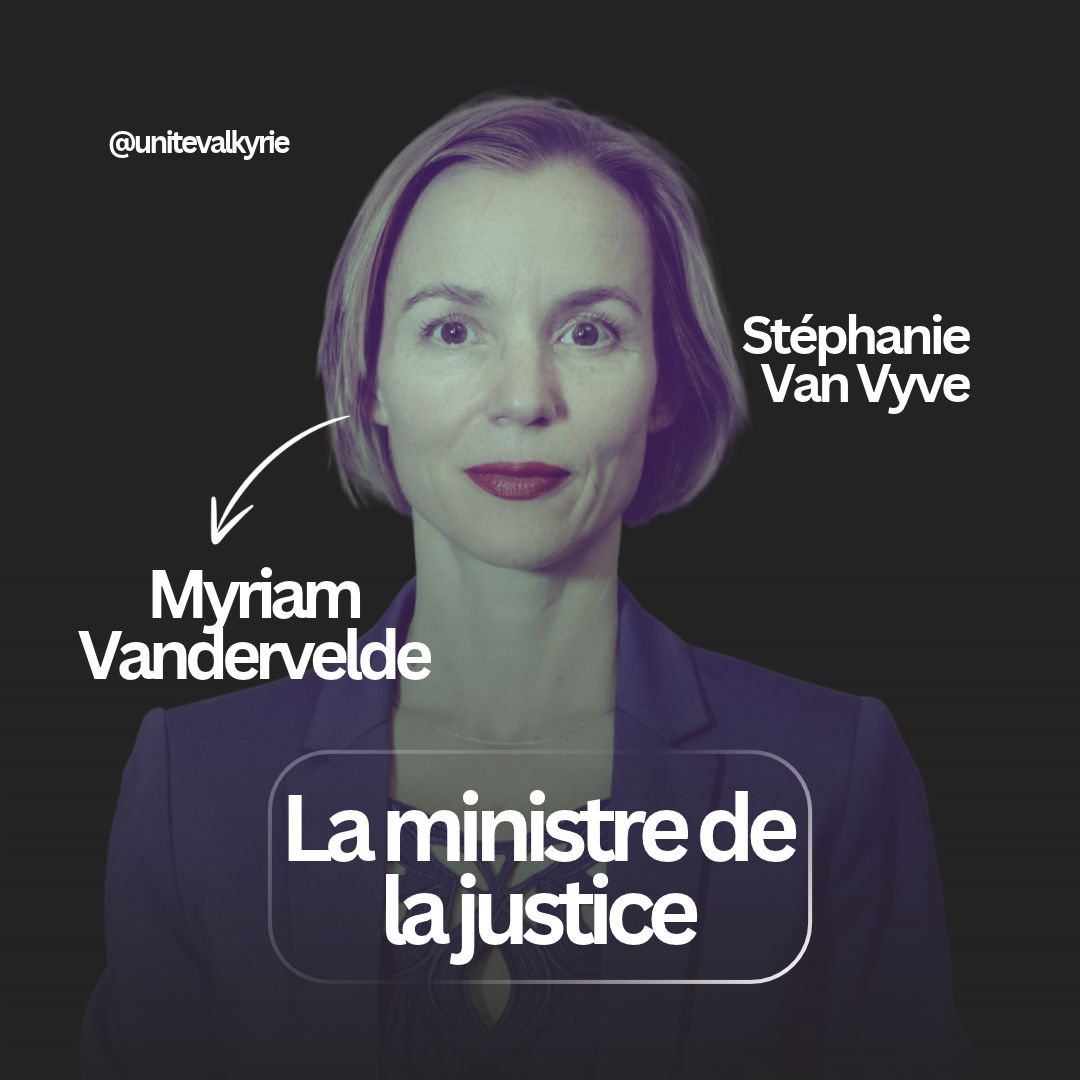Stéphanie Van Vyve — La ministre de la justice