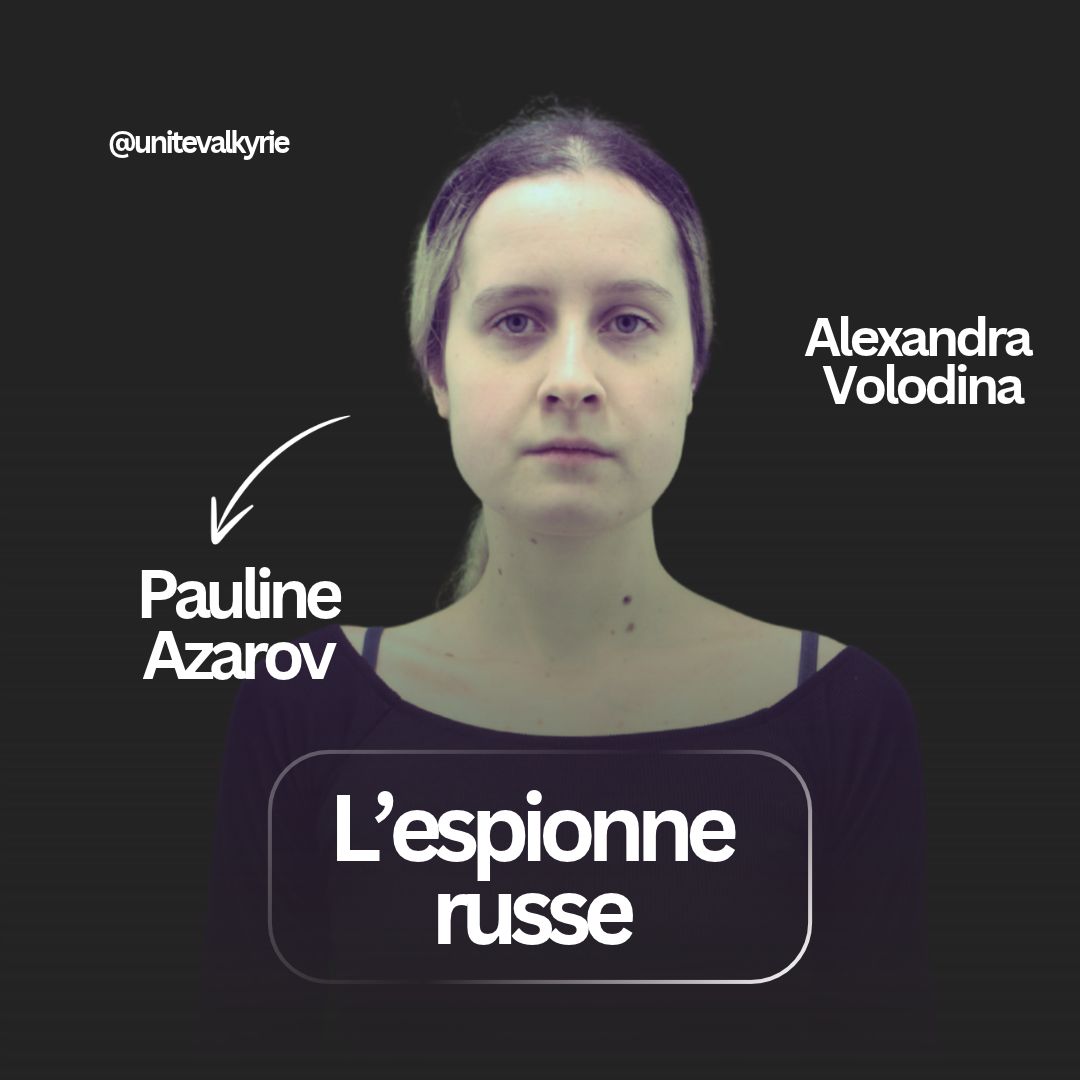 Alexandra Volodina — L’espionne russe
